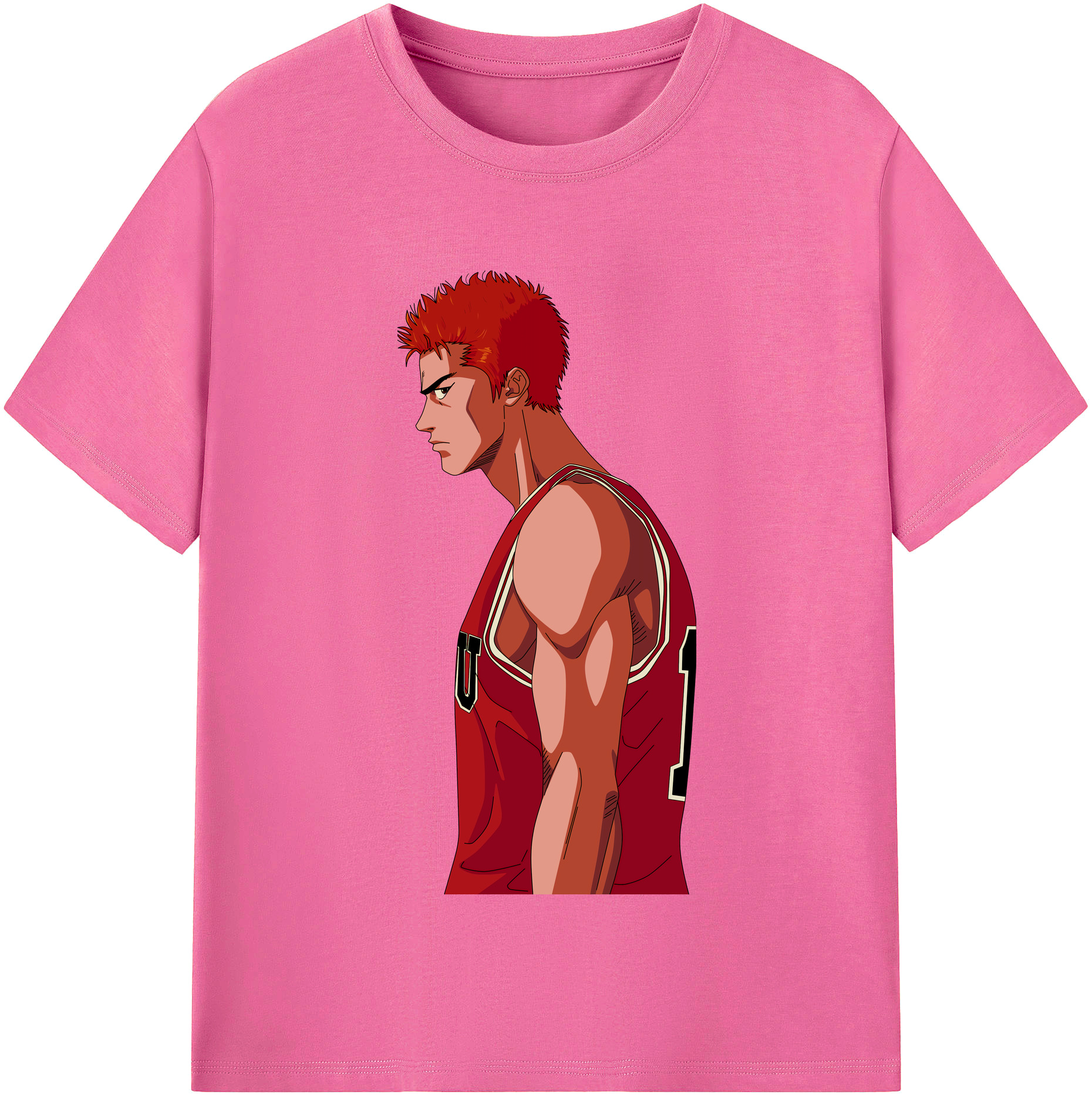 （画像用） SLAM DUNK／スラムダンク レディースカジュアルプリントTシャツ（綿100％）
